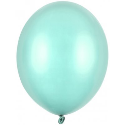 Balónek metalický SVĚTLE ZELENÝ 23 cm – Zboží Dáma