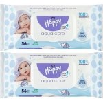 Bella Baby Happy Vlhčené ubrousky Aqua Care 56 ks – Zboží Dáma