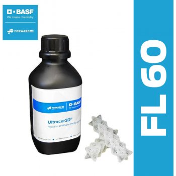 BASF Ultracur3D FL 60 Flexible Resin flexibilní transparentní 1kg