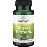 Swanson Ginger a Turmeric 60 kapslí – Hledejceny.cz