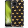 Pouzdro a kryt na mobilní telefon Samsung Pouzdro Head Case Samsung Galaxy A12 ZLATÁ SRDÍČKA