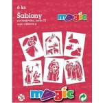 Magic Šablony papírové Betlém sada 6 kusů – Zboží Dáma Magic Šablony papírové Betlém sada 6 kusů – Zboží Dáma