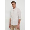 Pánská Košile Pepe Jeans košile regular s límečkem button-down PM308269 béžová