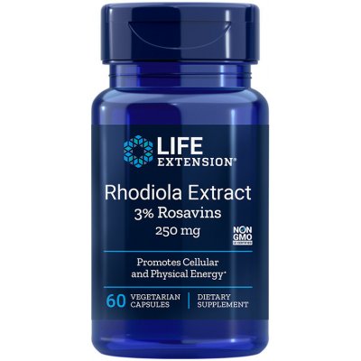 Life Extension Rhodiola Extract 60 ks kapslí 250 mg – Hledejceny.cz