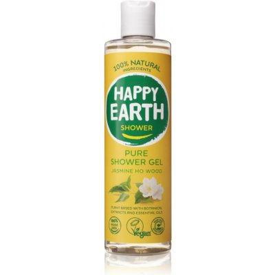 HAPPY EARTH Jasmín & Kafr sprchový gel 300 ml