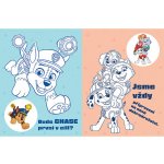 Omalovánky s nažehlovacími obrázky Tlapková patrola – Hledejceny.cz