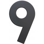Richter RN.75L.9.CE číslice 75mm "9" matná černá Černá – Sleviste.cz