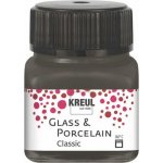 Kreul Barva na sklo a porcelán classic 20 ml TMAVÁ HNĚDÁ