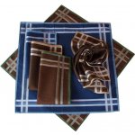 Etex Bavlněné kapesníky pánské tmavé 6ks – Zboží Dáma