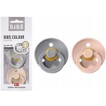 Bibs Colour Cloud Blush šedá ruměncová 2 ks – Zboží Dáma