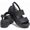 Dámské sandály Crocs Sandály Brooklyn Low Wedge W 206453 Černá