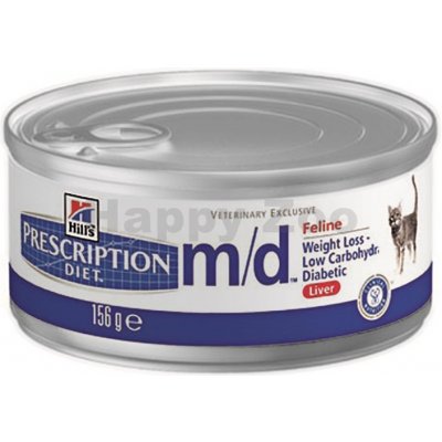 Hill's Prescription Diet M/D 156 g – Hledejceny.cz
