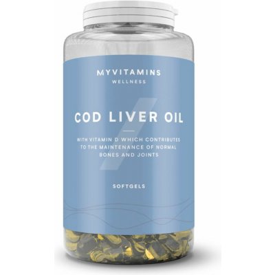 MyProtein Cod Liver Oil Olej z tresčích jater 90 kapslí – Hledejceny.cz