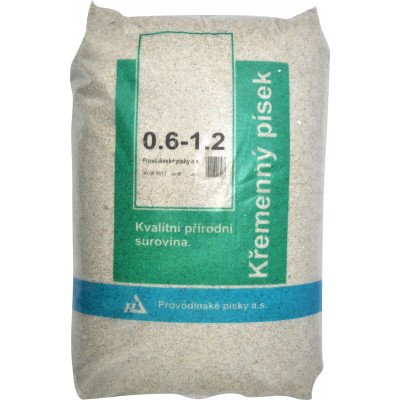 Rudolf Klazár Křemenný písek 0,6-1,2mm 25 kg – Zboží Mobilmania