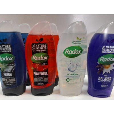 Radox Sensitive sprchový gel Micelární voda 250 ml – Zbozi.Blesk.cz