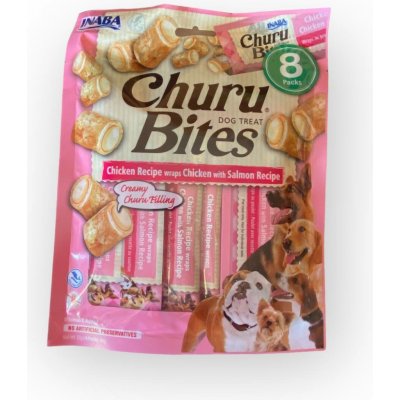 Churu Dog Bites Wraps Chicken 8 x 12 g – Hledejceny.cz