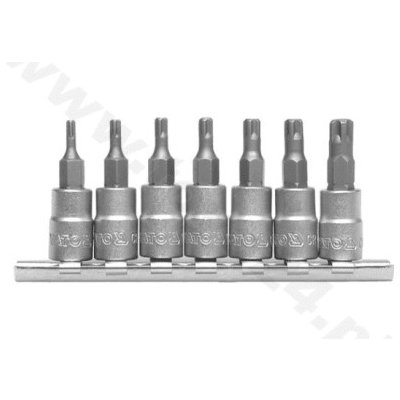 Yato Sada bitů Gola ořechy Torx 1/4 speciální 5-cípé sada 7 kusů – Hledejceny.cz