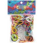 RAINBOW LOOM Original gumičky 600 kusů mix barev – Zboží Dáma