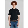 Pánské Tričko Gant SLUB TEXTURE SS T-SHIRT BLACK