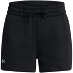 Under Armour Šortky Rival Fleece Short-BLK 1382723-001 – Zboží Dáma