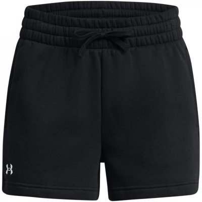 Under Armour Šortky Rival Fleece Short-BLK 1382723-001 – Zboží Dáma