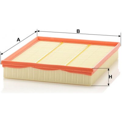 MANN-FILTER Vzduchový filtr MANN C2716/1 – Hledejceny.cz