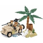 COBI 2298 World War II 1:35 Americký terénní automobil Jeep Willys MB - SAS – Zboží Dáma