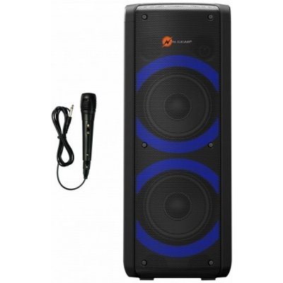 N GEAR PARTY LET`S GO PARTY SPEAKER 72 BT 450W Disco LED 1x MIC – Zboží Mobilmania