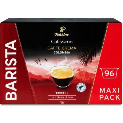 Tchibo Kapsle Cafissimo Caffe Crema COLOMBIA 96 ks – Hledejceny.cz