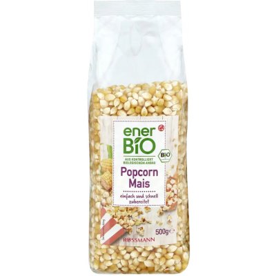 EnerBiO BIO kukuřice na přípravu popcornu 500 g – Hledejceny.cz