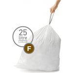 Simplehuman Sáčky 25 L typ F zatahovací 20ks v balení 20µm – Zboží Mobilmania