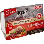 Chejn Sam hovězí maso vnitřnosti celer bazalka 415 g – Hledejceny.cz