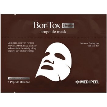Medi-Peel Peptide Tox-Bor Ampoule Mask Látková liftingová pleťová maska 30 ml