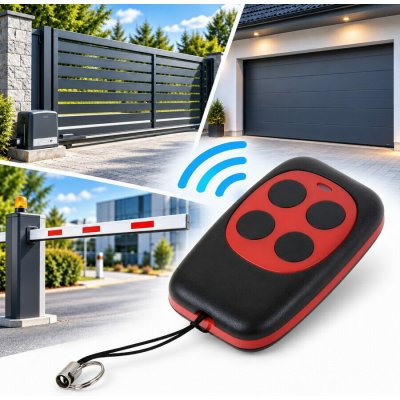 Náhrada dálkového ovladače Nice-Smilo, V2, Motorline, Mitto2/4, Doorhan atd. 433Mhz | Zboží Auto