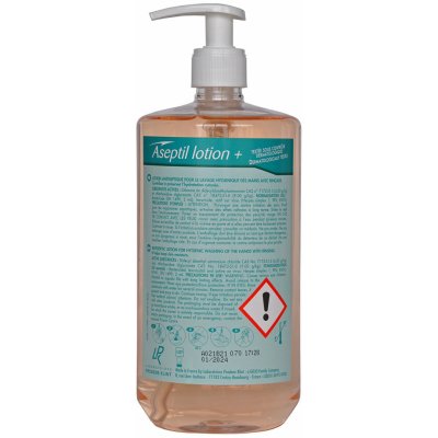 Laboratoires Prodene Klint Francie dezinfekční mýdlo Aseptil Lotion 1 l – Hledejceny.cz