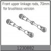 Modelářské nářadí Absima 1230882 Front Turnbuckles 62-70mm 2