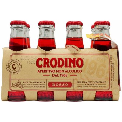 Crodino Rosso Soft Drink 100 ml – Zboží Mobilmania