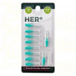 Herbadent HERo 0,9 mm náhradní mezizubní kartáček 10 ks – Zboží Dáma