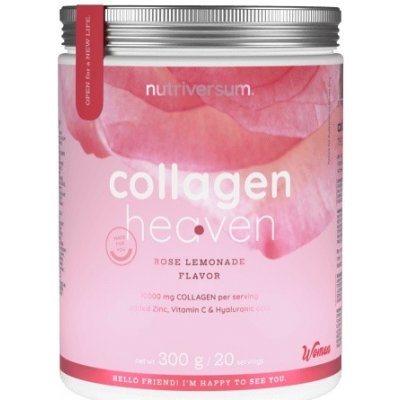 Nutriversum Collagen Heaven Kolagen 300 g rose lemonade – Zboží Mobilmania