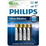 Philips Ultra Alkaline AAA 4ks LR03E4B/10 – Zboží Živě