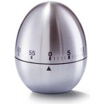 Zeller Kuchyňská minutka ve tvaru vejce, Ø 6 cm, stříbrná stříbrná – Zbozi.Blesk.cz