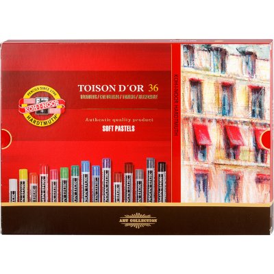 Koh-i-noor Toison D´or křídy prašné 36 barev – Sleviste.cz