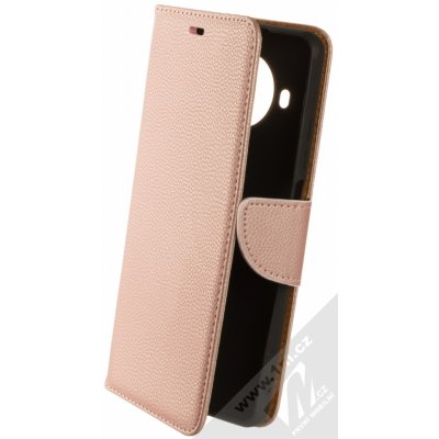 Pouzdro 1Mcz Stranding Book Xiaomi Mi 10T Lite 5G růžově zlaté – Zbozi.Blesk.cz