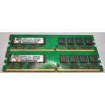 Kingston Value DDR2 4GB 800Mhz (2x2GB) KVR800D2N5K2/4G – Hledejceny.cz