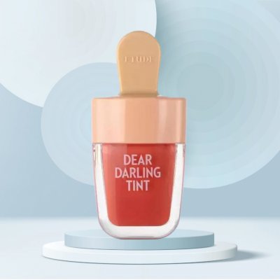 Etude House Dear Darling Water Gel tint na rty OR205 Apricot Red 4,5 g – Sleviste.cz