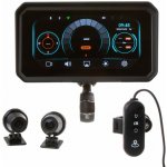 Monitor 6" na motocykl s Apple CarPlay, Android auto, Bluetooth, DVR, GPS – Sleviste.cz