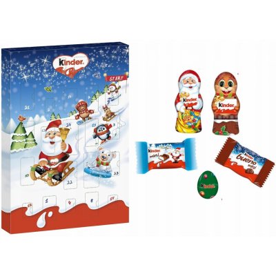 KINDER ADVENTNÍ KALENDÁŘ 150G – Hledejceny.cz