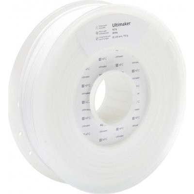 Ultimaker PETG White, 2,85 mm, 750 g – Zboží Živě