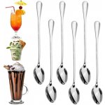 Kávové lžičky dlouhé 19,7 cm SPRINGOS LATTE nerez sada 6 ks – Sleviste.cz