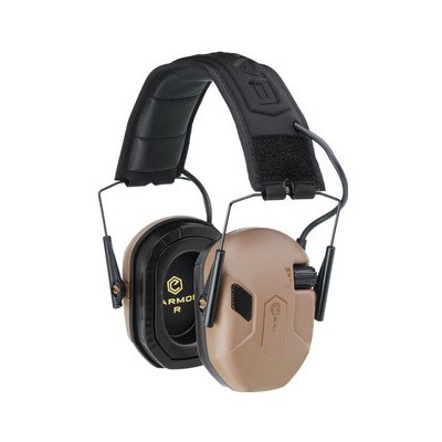Earmor Sluchátka elektronická Earmor M300A, Coyote Brown – Hledejceny.cz